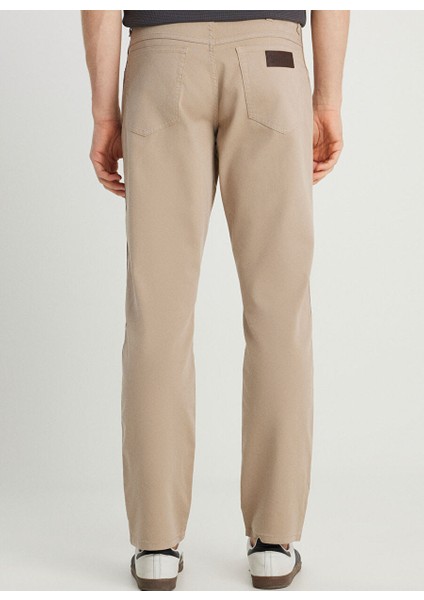 Ekru Erkek Straight Chino Pantolon W1218646344 Texas Pantolon indirimleri