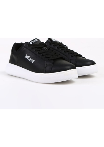 Siyah Kadın Deri Sneaker 75RA3SB3ZP279899 fiyatları