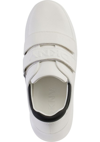 Beyaz-Siyah Kadın Deri Sneaker K3422734 modelleri