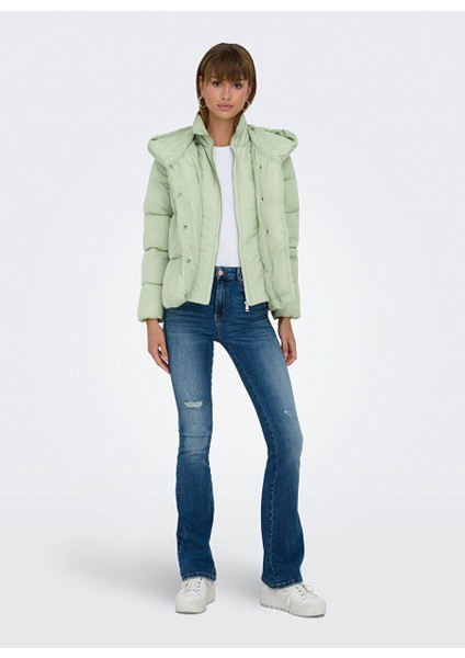 Yeşil Kadın Mont Onlnewsydney Sara Puffer Jacket cc