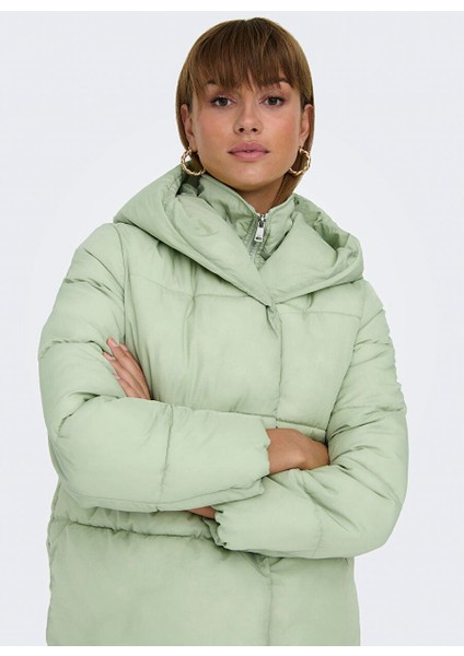 Yeşil Kadın Mont Onlnewsydney Sara Puffer Jacket cc modelleri