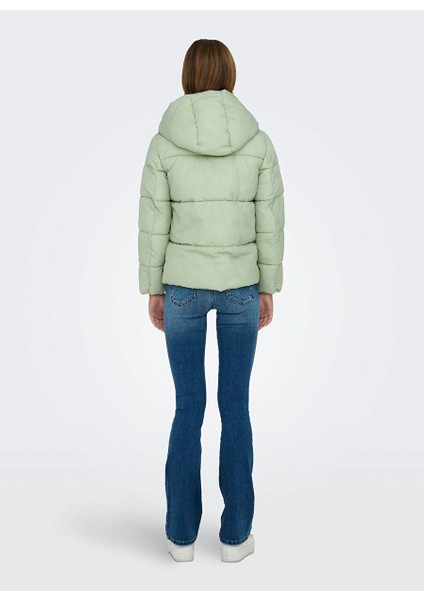 Yeşil Kadın Mont Onlnewsydney Sara Puffer Jacket cc fırsatları