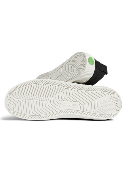 100103B01W - Oca Low Canvas Sneaker Siyah Kadın Günlük Spor Ayakkabı