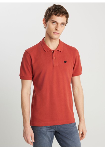 Kahverengi Erkek Regular Fit Polo T-Shirt MW7D5K4XX2T222 fiyatları
