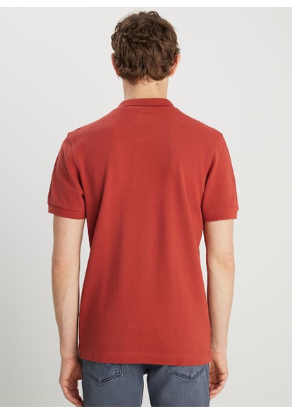 Kahverengi Erkek Regular Fit Polo T-Shirt MW7D5K4XX2T222 indirimleri