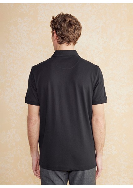Siyah Erkek Standart T-Shirt BBSS25MTS010 fırsatları
