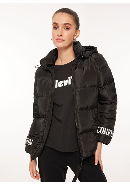 Siyah Kadın Mont MONT5110SİYAH