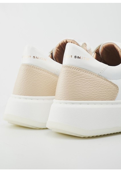 Beyaz-Krem Kadın Deri Sneaker ASAZHWW1540NUW indirimleri