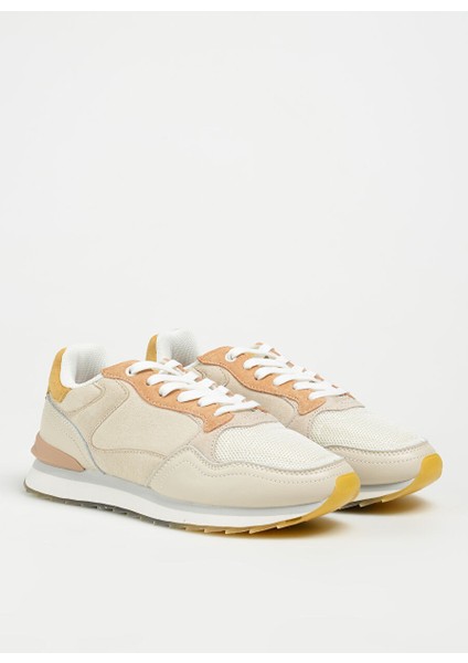 Çok Renkli Kadın Deri - Kumaş Sneaker 12202014