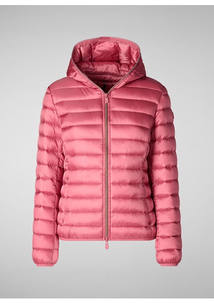 Koyu Pembe Kadın Dik Normal Düz Ceket D33620W