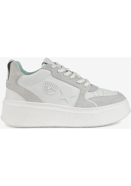 Beyaz-Gri Kadın Sneaker CF3218_031 modelleri