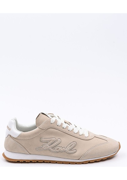 Pembe Kadın Deri Sneaker KL65912