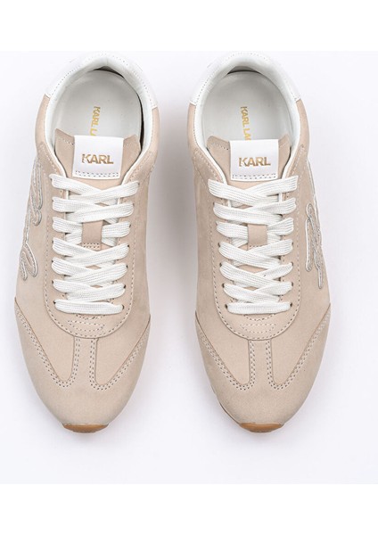 Pembe Kadın Deri Sneaker KL65912