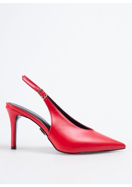 Kırmızı Kadın Stiletto Holm