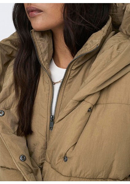 Bakır Kadın Mont Onlnewsydney Sara Puffer Jacket cc indirimleri