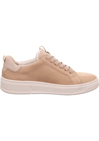 Bej Kadın Deri Sneaker 2-000249-4600
