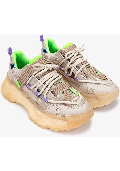 Çok Renkli Kadın Sneaker 1056 308-60127 Bn Ayk SK24-25