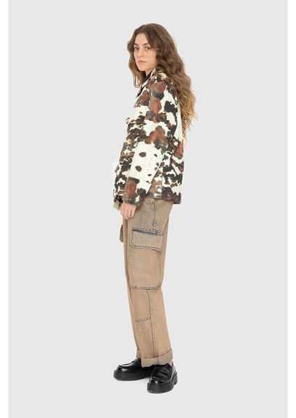 Animal Print Ceket