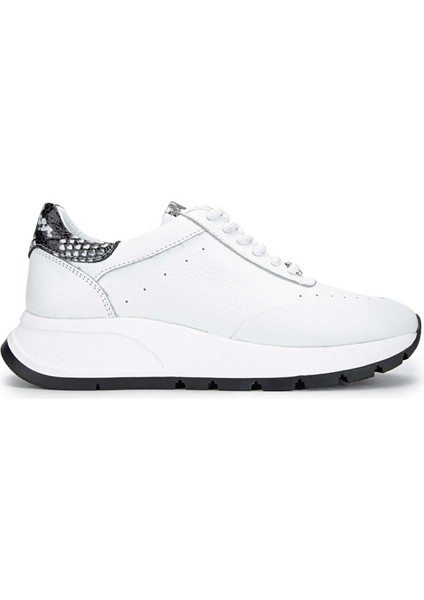 Siyah Kadın Deri Sneaker 231 422 Bn Ayk Y24