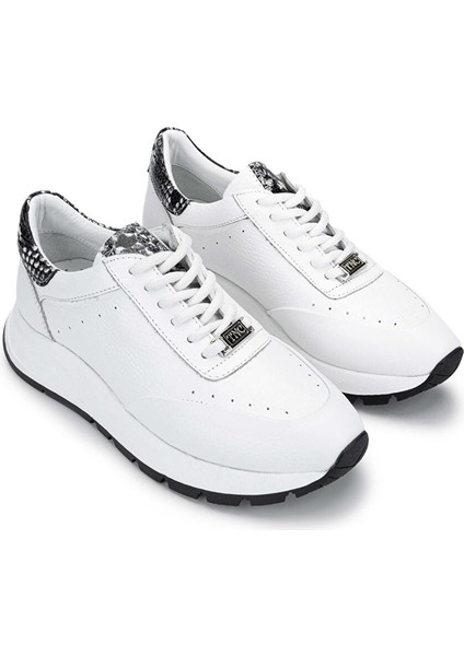 Siyah Kadın Deri Sneaker 231 422 Bn Ayk Y24 fiyatları