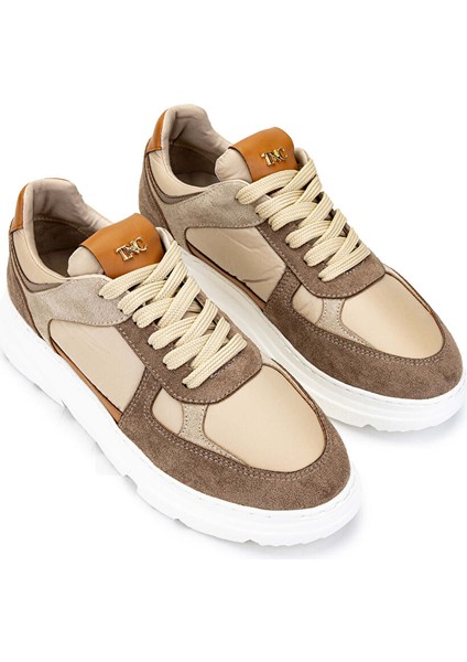 Kadın Hakiki Deri Kahverengi Sneakers & Spor Ayakkabı fiyatları