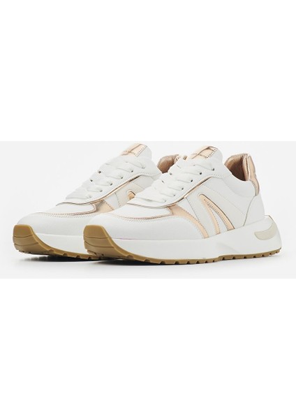 Beyaz-Altın Kadın Sneaker ASAZHYW1307WCP fiyatları