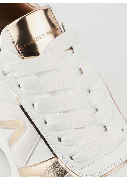 Beyaz-Altın Kadın Sneaker ASAZHYW1307WCP modelleri