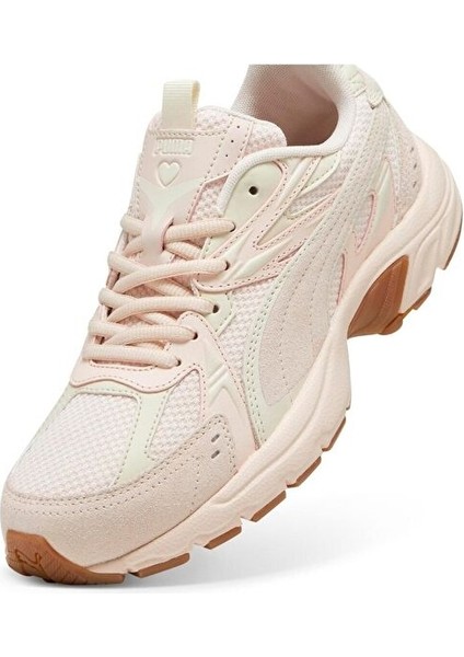 Milenio Tech Suede Coquette Kadın Pembe Spor Ayakkabı (397822-02) modelleri
