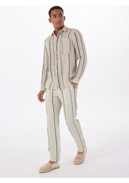 Çok Renkli Erkek Standart Pantolon Mr Pı Pants