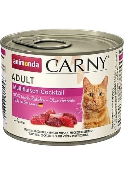 Animonda Carny Karışık Etli Konserve Kedi Maması 200 gr