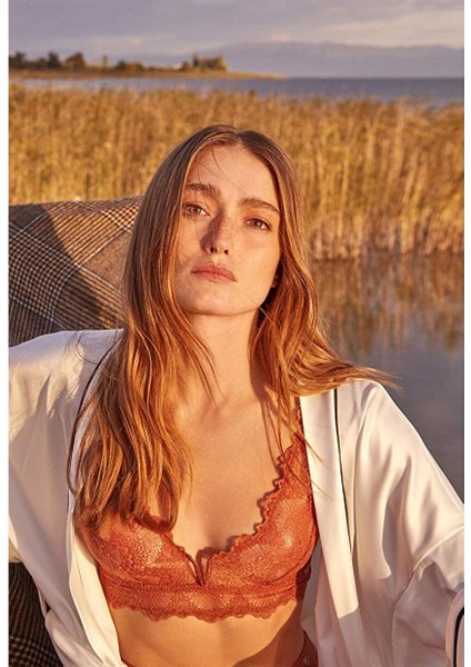 Flame V Detaylı Bralet Tarçın