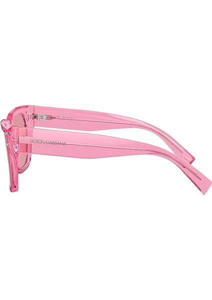 Dolce&gabbana DG4471 Köşeli Pembe Şeffaf Kadın Güneş Gözlüğü modelleri