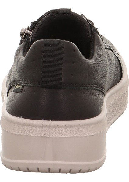 Siyah Kadın Deri Sneaker 2-000334