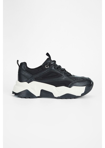 Beyaz Kadın Deri Sneaker 936 65118 Bn Ayk SK23/24