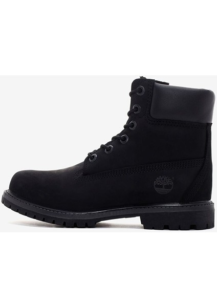 6 Inch Lace Up Waterproof Boot Kadın Siyah Bot TB08658A0011