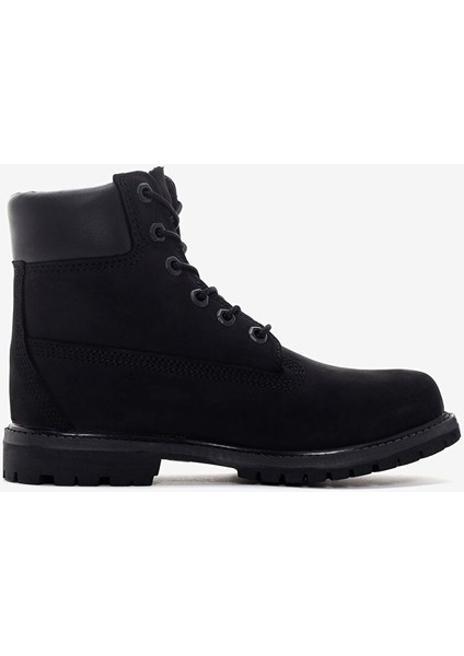 6 Inch Lace Up Waterproof Boot Kadın Siyah Bot TB08658A0011