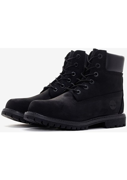 6 Inch Lace Up Waterproof Boot Kadın Siyah Bot TB08658A0011