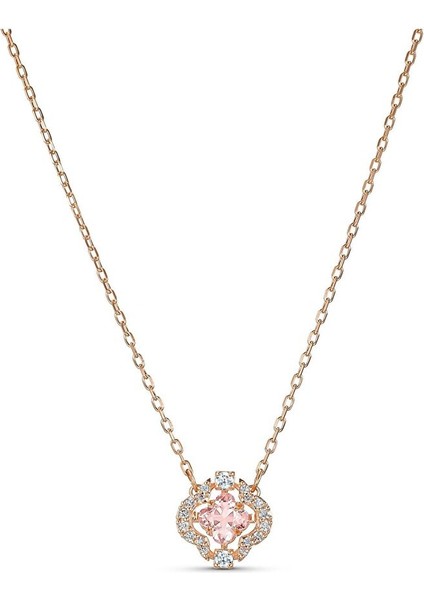 5514488 Swarovski Kolye Sparkling Dc-Necklace cl Czmo-Ros