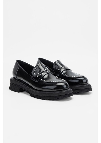 Gri Kadın Süet Loafer 775 369 Bn Ayk SK23/24