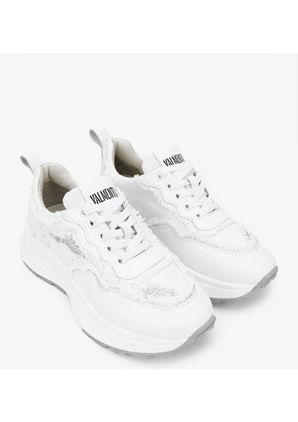 Siyah Kadın Deri Sneaker 1011 6360 Bn Ayk Y24