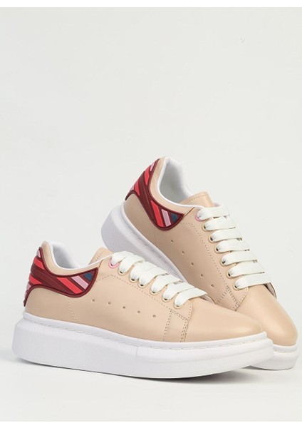 Benetton Pembe Kadın Sneaker