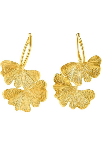 Ginkgo Dalları Küpe