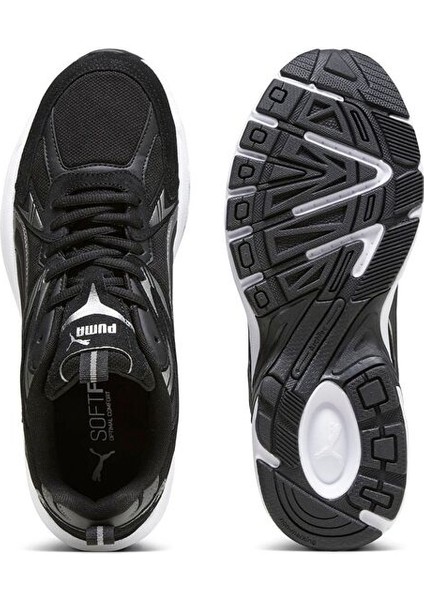 Milenio Tech Suede Kadın Siyah Spor Ayakkabı (393489-01)