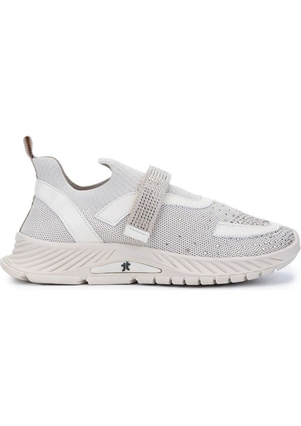 Kadın Tekstil Bej Sneakers & Spor Ayakkabı