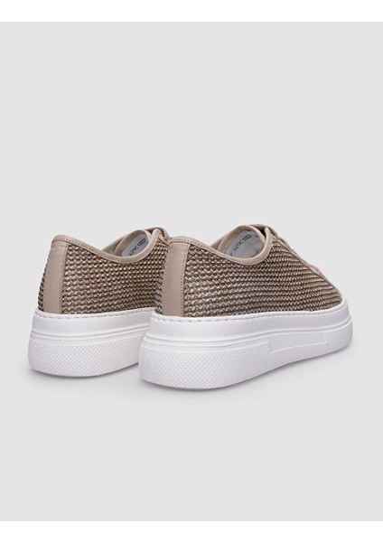 Siyah Kadın Deri Sneaker 125042 modelleri