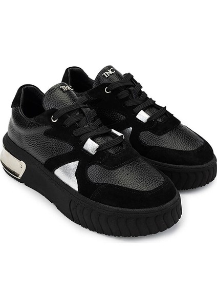 Bej Kadın Deri Sneaker 1037 01 Bn Ayk SK24-25
