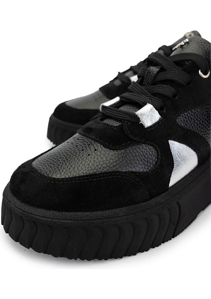 Bej Kadın Deri Sneaker 1037 01 Bn Ayk SK24-25