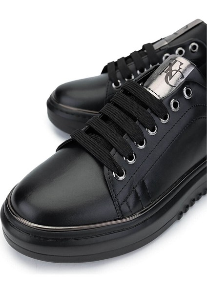 Kadın Suni Deri Siyah Sneakers & Spor Ayakkabı modelleri