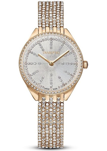 5644053 Swarovski Kol Saati Attract:pave Fp Rog/white/ros