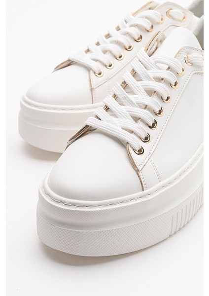 Beyaz Kadın Sneaker 223-01 modelleri